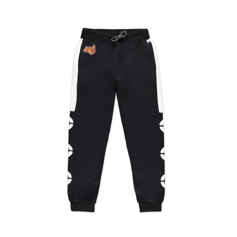 Difuzed Pokémon Pixel Charizard Sweat Pants - S - سروال رياضة